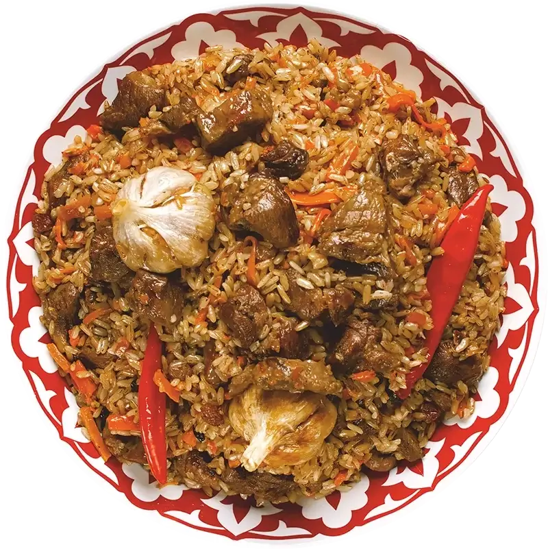 Плов из баранины Той Оши
