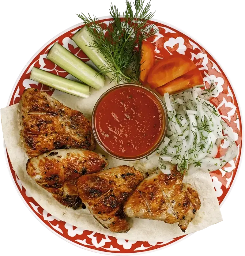 Шашлык из куриных крыльев